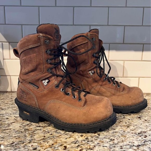 Georgia Boot steel work boots - Picture 2 of 3